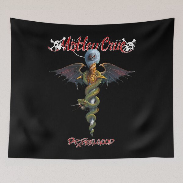 Item preview, Mo.Tl.Ey Cr.U.E Retro 80S Glam Metal Inspired Rock Artwork designed and sold by tskartik93.