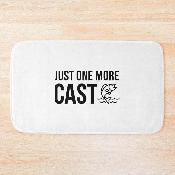 Item preview, Just One More Cast - Funny Fishing Addiction & Angler Gift designed and sold by TextCrew.