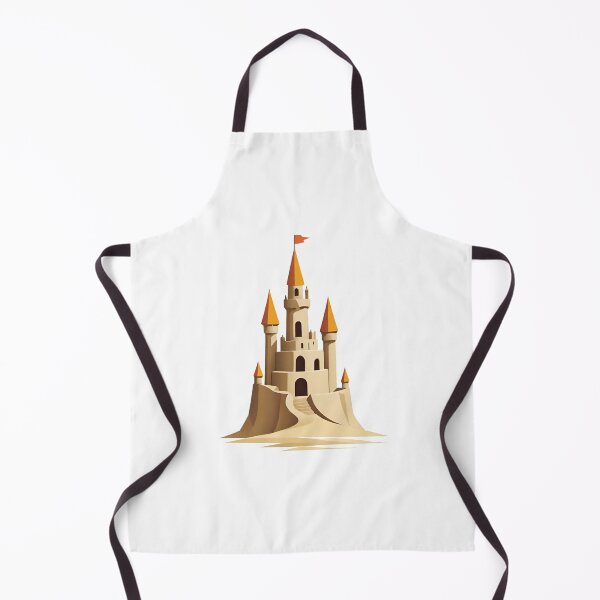 Item preview, Fantasy Castle Illustration – Minimal Fairytale Fortress Art, Storybook Design designed and sold by AlxVel.