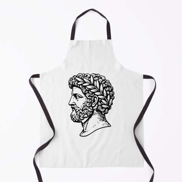 Item preview, Marcus Aurelius Stoic Philosopher - Black Ink Edition designed and sold by InkStation24.