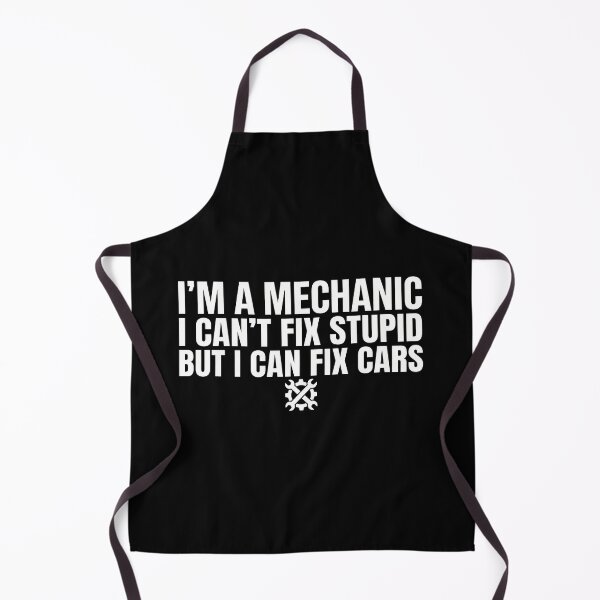 Item preview, I Can't Fix Stupid But I Can Fix Cars - Funny Mechanic Gift designed and sold by TextCrew.