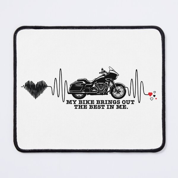 Item preview, My Bike Brings Out The Best In Me Motorcycle Art designed and sold by PixelGrafiks.