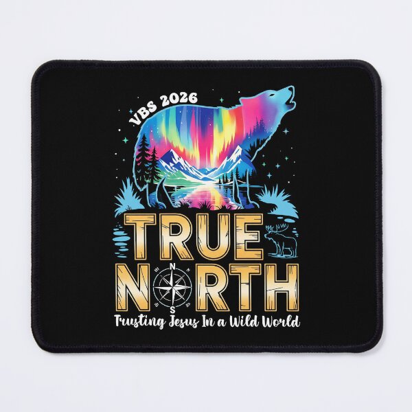 Item preview, True North VBS 2026 Trusting Jesus Christian Camp Colorful Wolf designed and sold by jakaun.