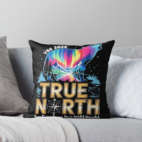 Item preview, True North VBS 2026 Trusting Jesus Christian Camp Colorful Wolf designed and sold by jakaun.
