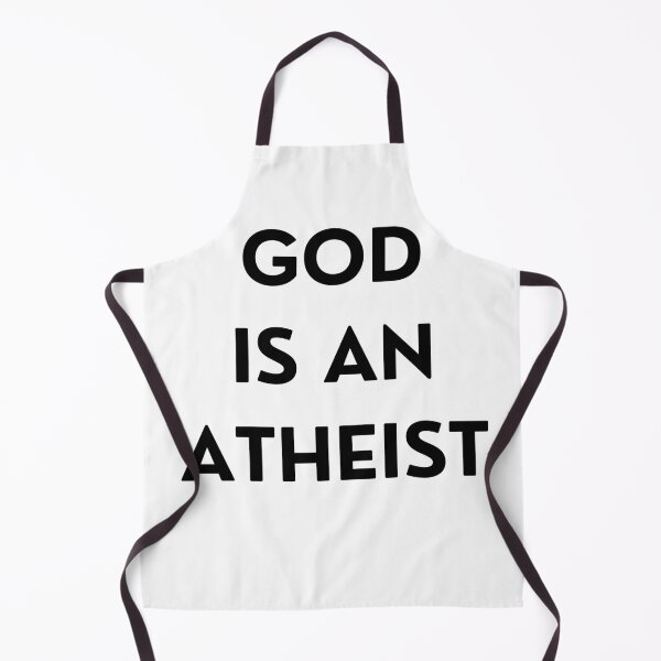 Item preview, god is an atheist designed and sold by VedNarts.