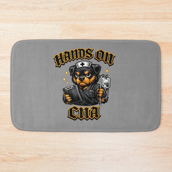 Item preview, Hands On CNA – Certified Nursing Assistant Bear Healthcare Art designed and sold by ClinicalHubs.