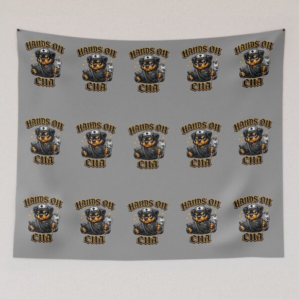 Item preview, Hands On CNA – Certified Nursing Assistant Bear Healthcare Art designed and sold by ClinicalHubs.