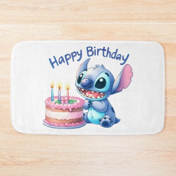 Item preview, Stitch Happy Birthday designed and sold by Gautamaa.