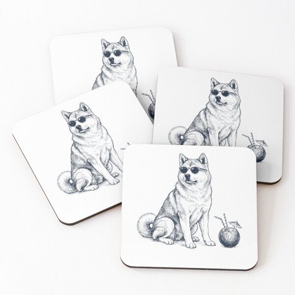 Item preview, Akita Vacation Dog Lover Gift designed and sold by DoodleTortle.