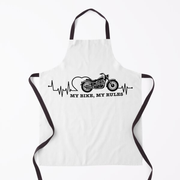 Item preview, My Bike My Rules Motorcycle Heartbeat Design designed and sold by PixelGrafiks.