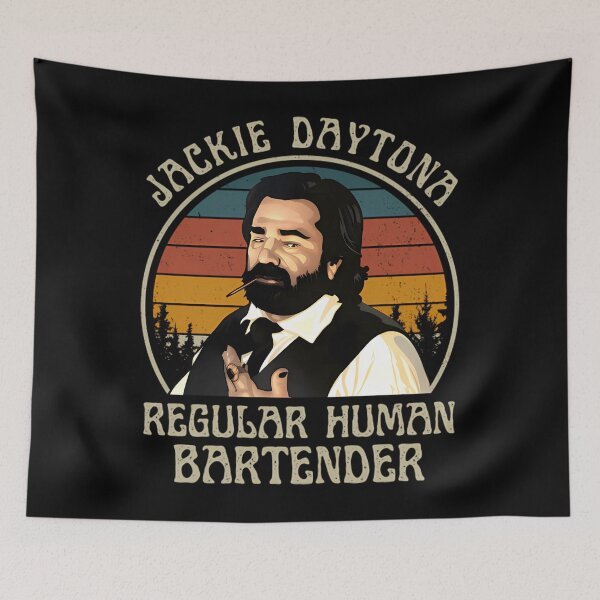 Item preview, Jackie Daytona Regular Human Bartender designed and sold by Shilpa Gupta.