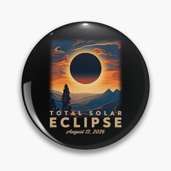 Item preview, Total Solar Eclipse August 12 2026 Total Darkness Cosmic designed and sold by jakaun.