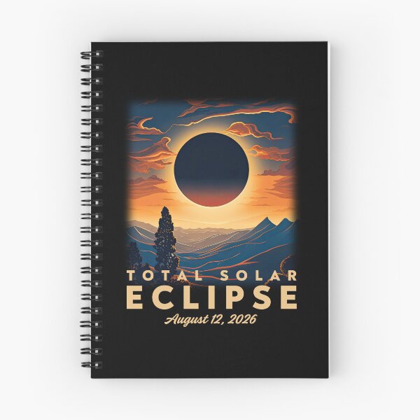 Item preview, Total Solar Eclipse August 12 2026 Total Darkness Cosmic designed and sold by jakaun.