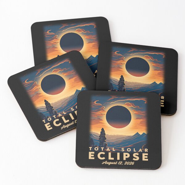 Item preview, Total Solar Eclipse August 12 2026 Total Darkness Cosmic designed and sold by jakaun.