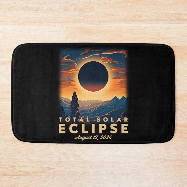 Item preview, Total Solar Eclipse August 12 2026 Total Darkness Cosmic designed and sold by jakaun.