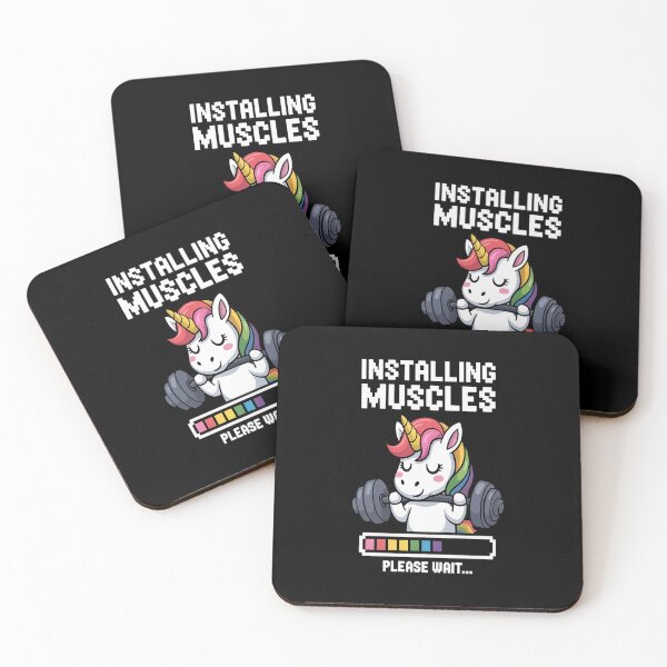 Item preview, Installing Muscles - Unicorn Loading - Lifting designed and sold by HaiharryCartoon.