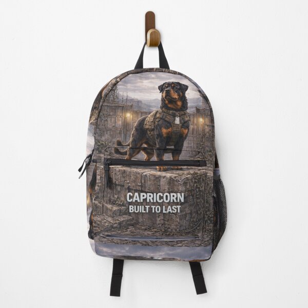 Item preview, Capricorn Dog Zodiac Art – Built to Last Astrology Illustration designed and sold by TroyTheTerrific.