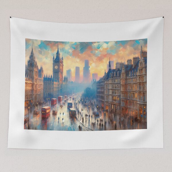 Item preview, Rainy Evening in London designed and sold by paulrommer.