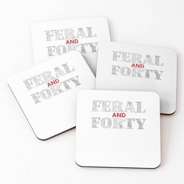 Item preview, Feral and Forty Social Club  designed and sold by TheEndDesign.
