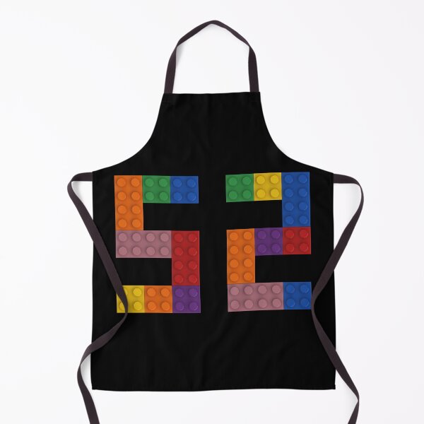 Item preview, 52 numbering made of colorful bricks designed and sold by Brickification.