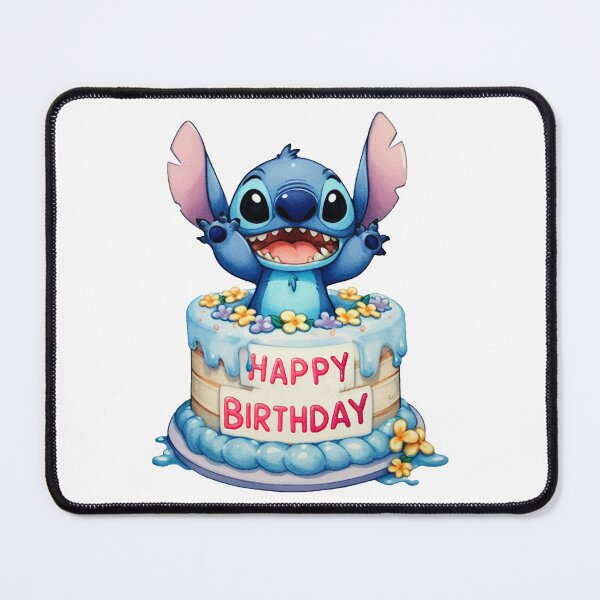 Item preview, Stitch Happy Birthday designed and sold by Gautamaa.