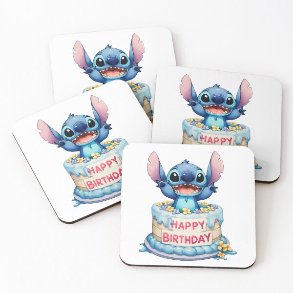 Item preview, Stitch Happy Birthday designed and sold by Gautamaa.