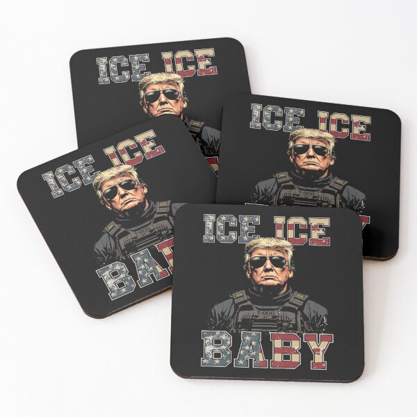 Item preview, Vintage Ice Ice Baby Funny Trump designed and sold by NanoGraphics.