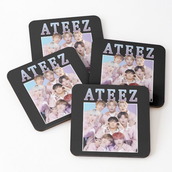 Item preview, Ateez Cute Kpop Band 90S designed and sold by Shilpa Gupta.