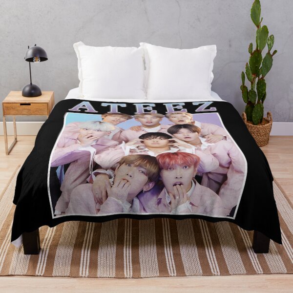 Item preview, Ateez Cute Kpop Band 90S designed and sold by Shilpa Gupta.