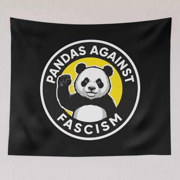 Item preview, Pandas Against Fascism designed and sold by SidTastic .