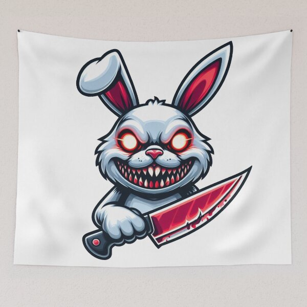 Item preview, Killer Rabbit - Creepy Animal designed and sold by Shtex.
