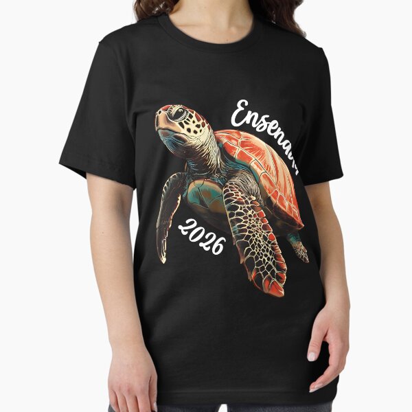 Ensenada Mexico Souvenir 2026 Sea Turtle Vacation Souvenir Essential T-Shirt