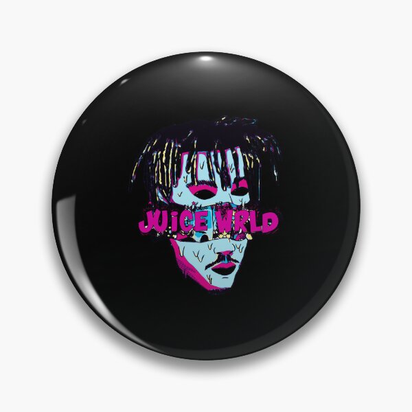 Item preview, Juice WRLD Abstract Face Neon designed and sold by packagebulgaria.