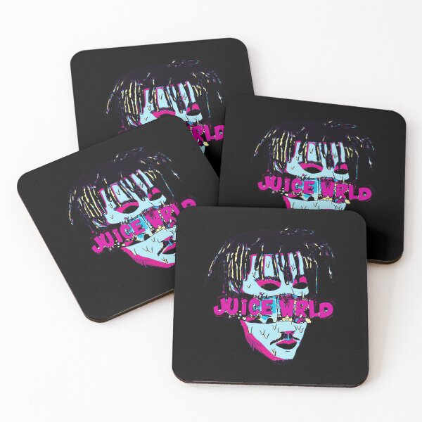 Item preview, Juice WRLD Abstract Face Neon designed and sold by packagebulgaria.