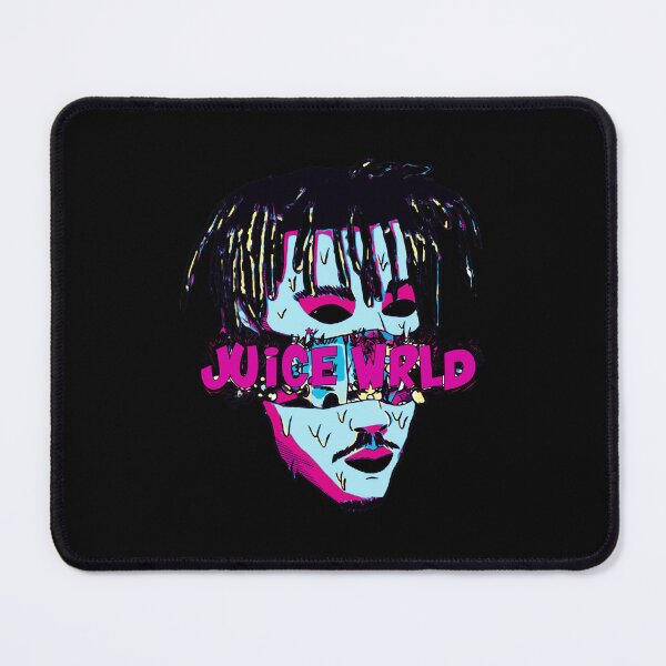 Item preview, Juice WRLD Abstract Face Neon designed and sold by packagebulgaria.