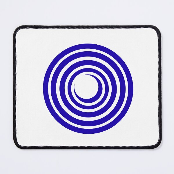 Item preview, Blue Spiral Circle | Minimal Abstract Geometric Icon Design designed and sold by Uceepeace.