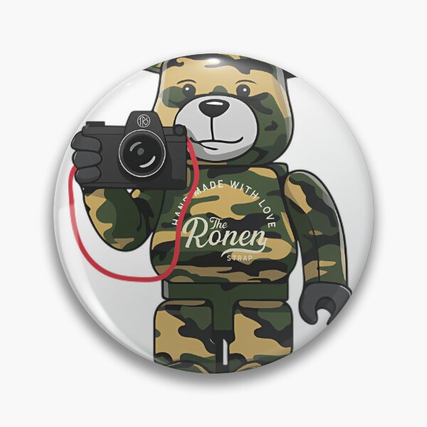 Item preview, Trs Camo Bearbrick designed and sold by TheRonenStrap.