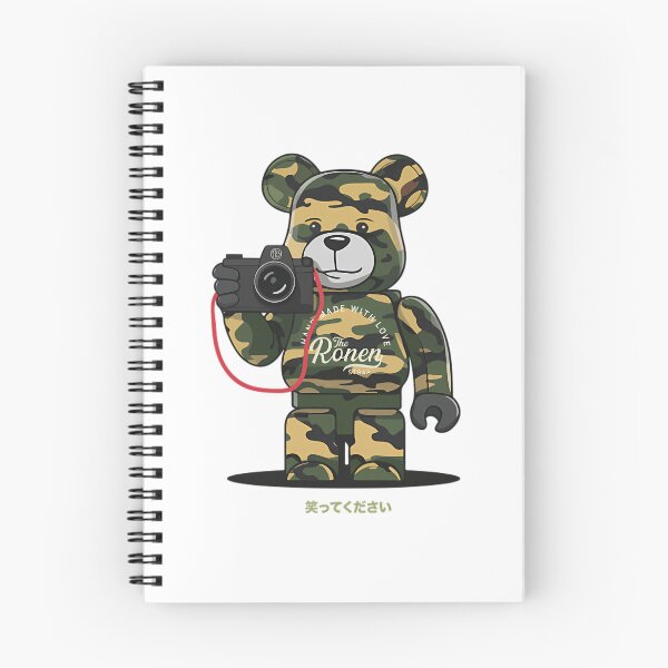 Item preview, Trs Camo Bearbrick designed and sold by TheRonenStrap.
