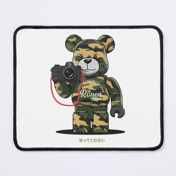 Item preview, Trs Camo Bearbrick designed and sold by TheRonenStrap.