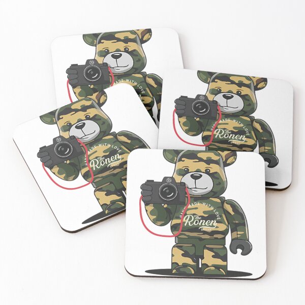 Item preview, Trs Camo Bearbrick designed and sold by TheRonenStrap.