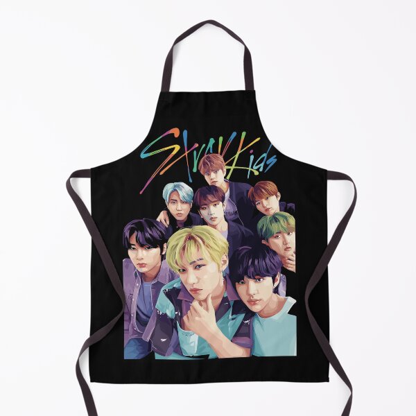 Item preview, ATE Stray Kids KPOP V-Neck designed and sold by princejolin.