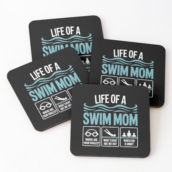 Item preview, Life Of A Swim Mom Of A Swimmer Mother Swimming Mama designed and sold by HaiharryCartoon.