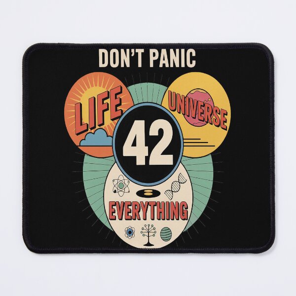 Item preview, Life Universe Everything 42 Science Fiction Space Lovers designed and sold by HaiharryCartoon.