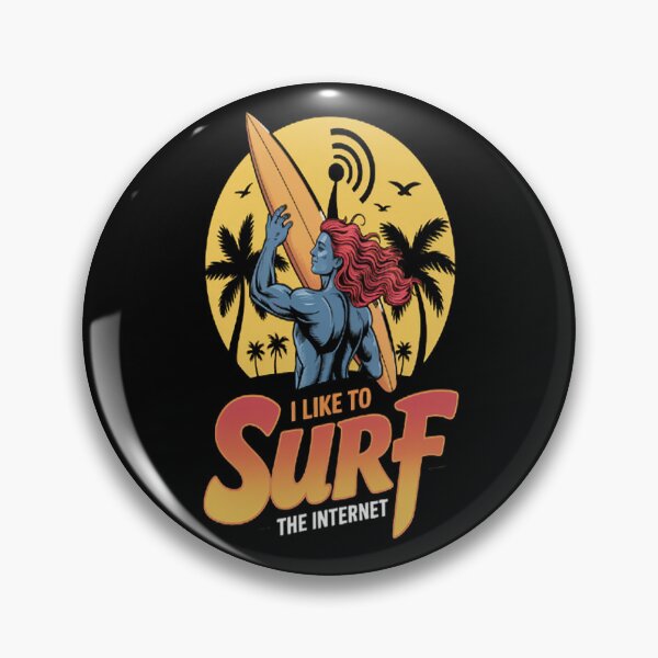 Item preview, Surfing Horizons I Like To Surf The Internet designed and sold by CottonCandyPrin.