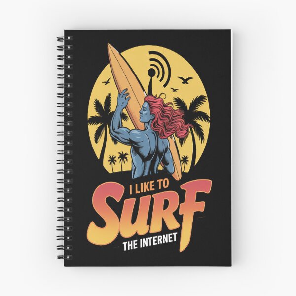 Item preview, Surfing Horizons I Like To Surf The Internet designed and sold by CottonCandyPrin.