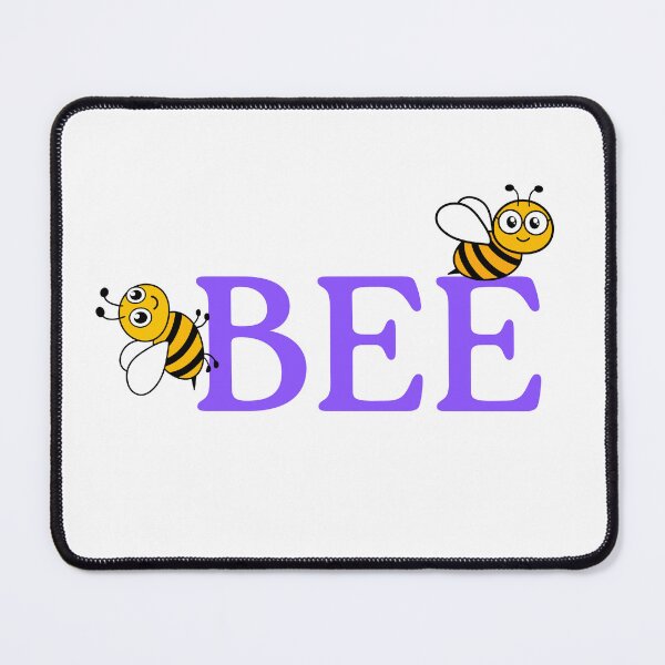 Item preview, Friendly Letter Bugs - Cute Bees On A Typography Adventure designed and sold by Love3Happy.