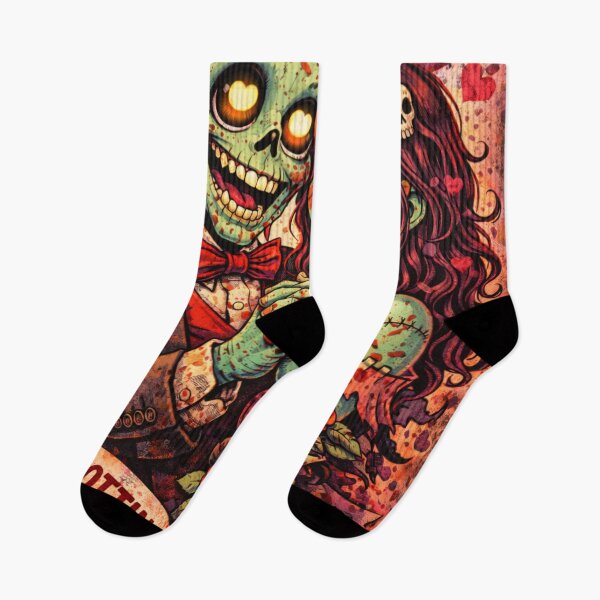 Item preview, Love Rotting Away With You Cute Zombie Valentine Art designed and sold by ArtificialAce.
