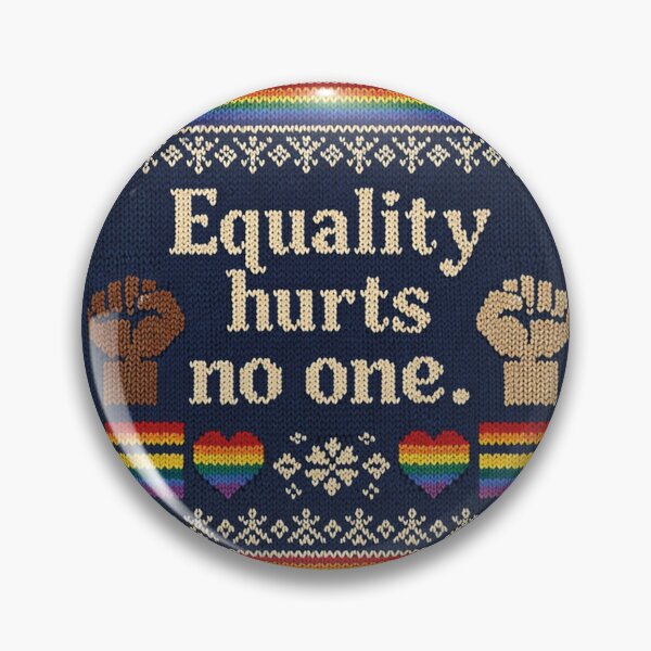 Item preview, Equality Hurts No One – Pride Knit Design designed and sold by Mauswohn.