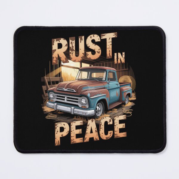 Item preview, retro auto - classic car history - old car culture - vintage vehicle - Rust in Peace - Even Rust Has Character - Patina is My Paint Job - Ghosts of the Highway - Forgotten by Time designed and sold by JansenGS.
