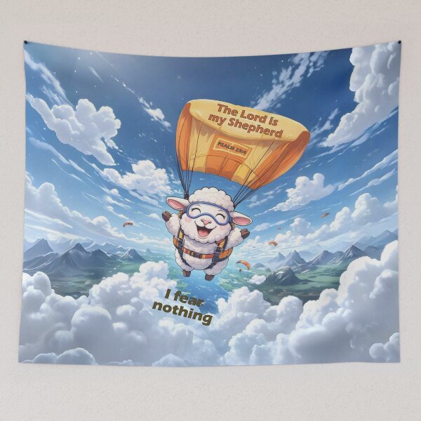 Item preview, The Lord is my Shepherd  I fear nothing designed and sold by Warih.